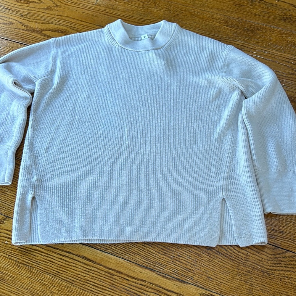Lululemon Wool Blend Ribbed Pullover Sweater. Spl… - image 2